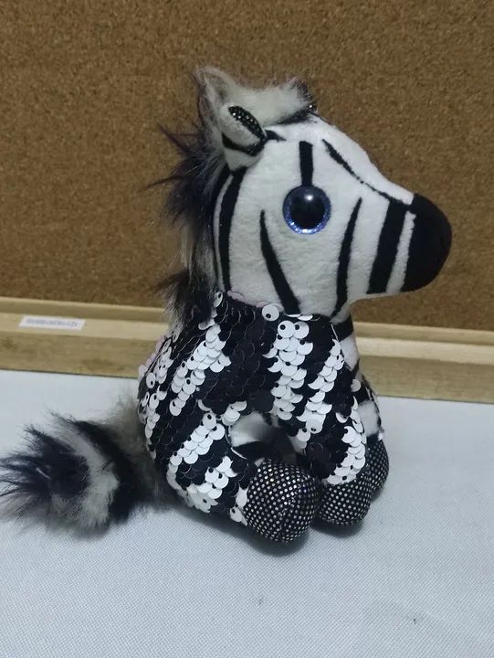 Chaveiro de Zebra - Linha Fada Bela (12 cm)
