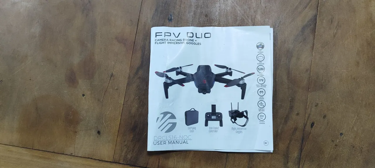 Drone FPV Duo - Câmera de Alta Performance