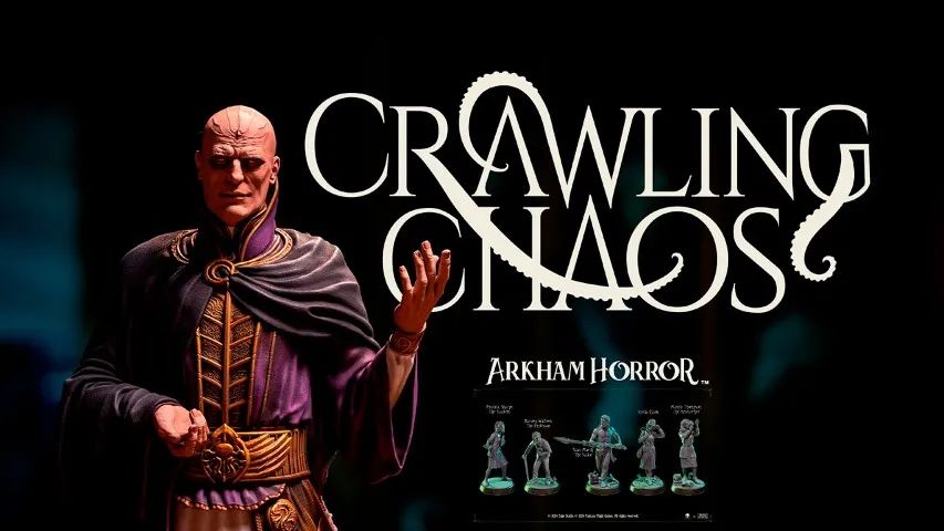 Miniatura para Arkham Horror - Investigadores (Coleção Crawling Chaos) - Sem Pintar - 42mm - Foto 2