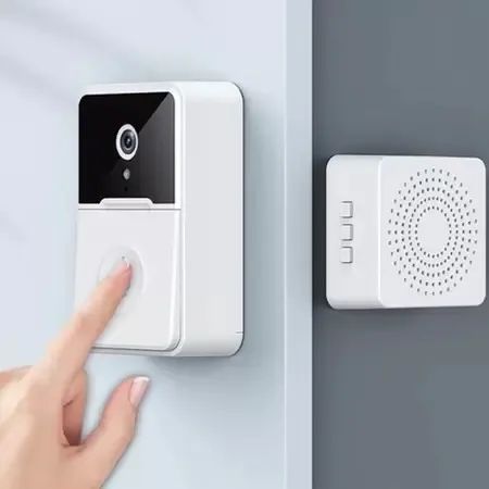 Smart Mini Campainha Inteligente Sem Fio Câmera Wifi