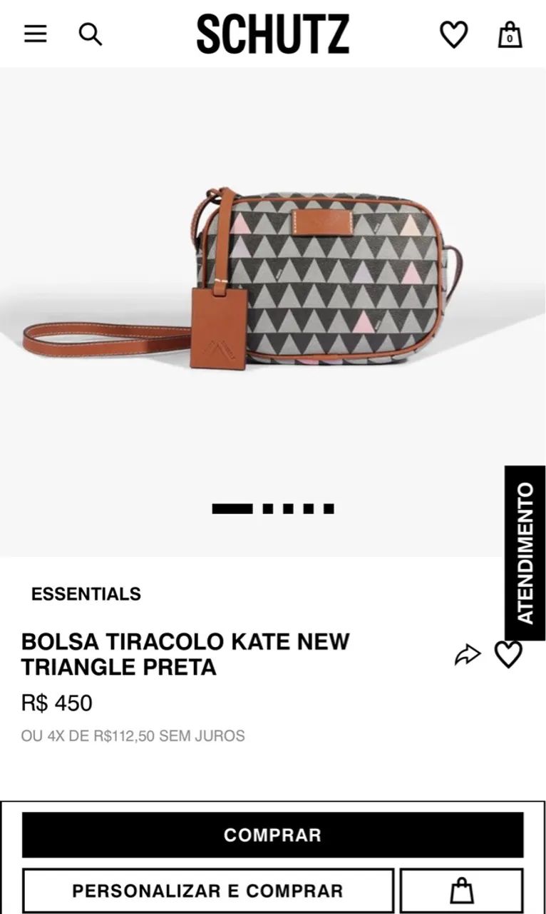 Bolsa Schutz Triangle - Foto 2