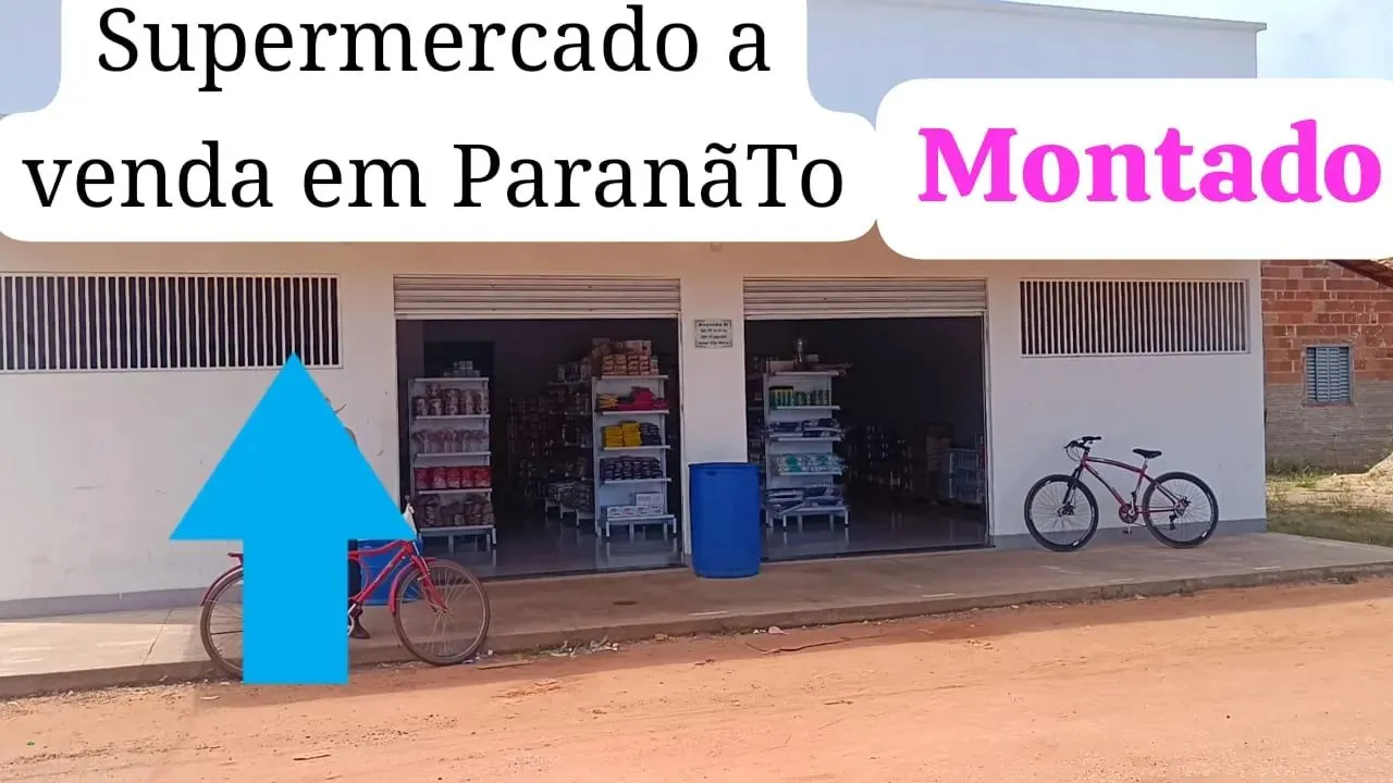 OPORTUNIDADE IMPERDÍVEL! SUPERMERCADO COMPLETO À VENDA! PARANÃ - TO