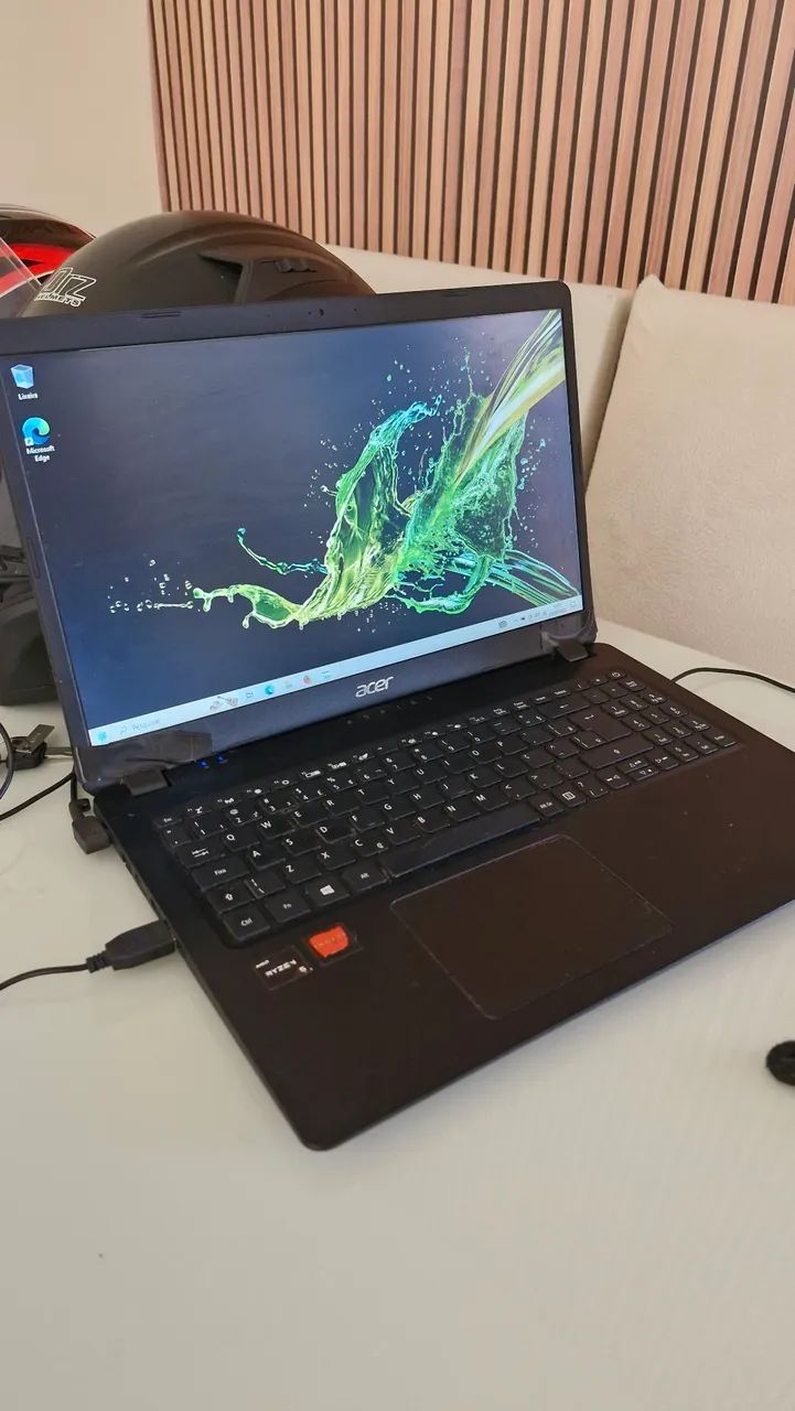 Notebook Acer Aspire 3 com Ryzen 5 e upgrade + brinde