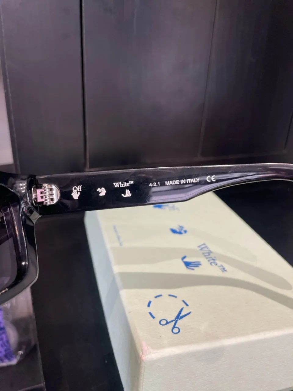 Óculos off white original  - Foto 3