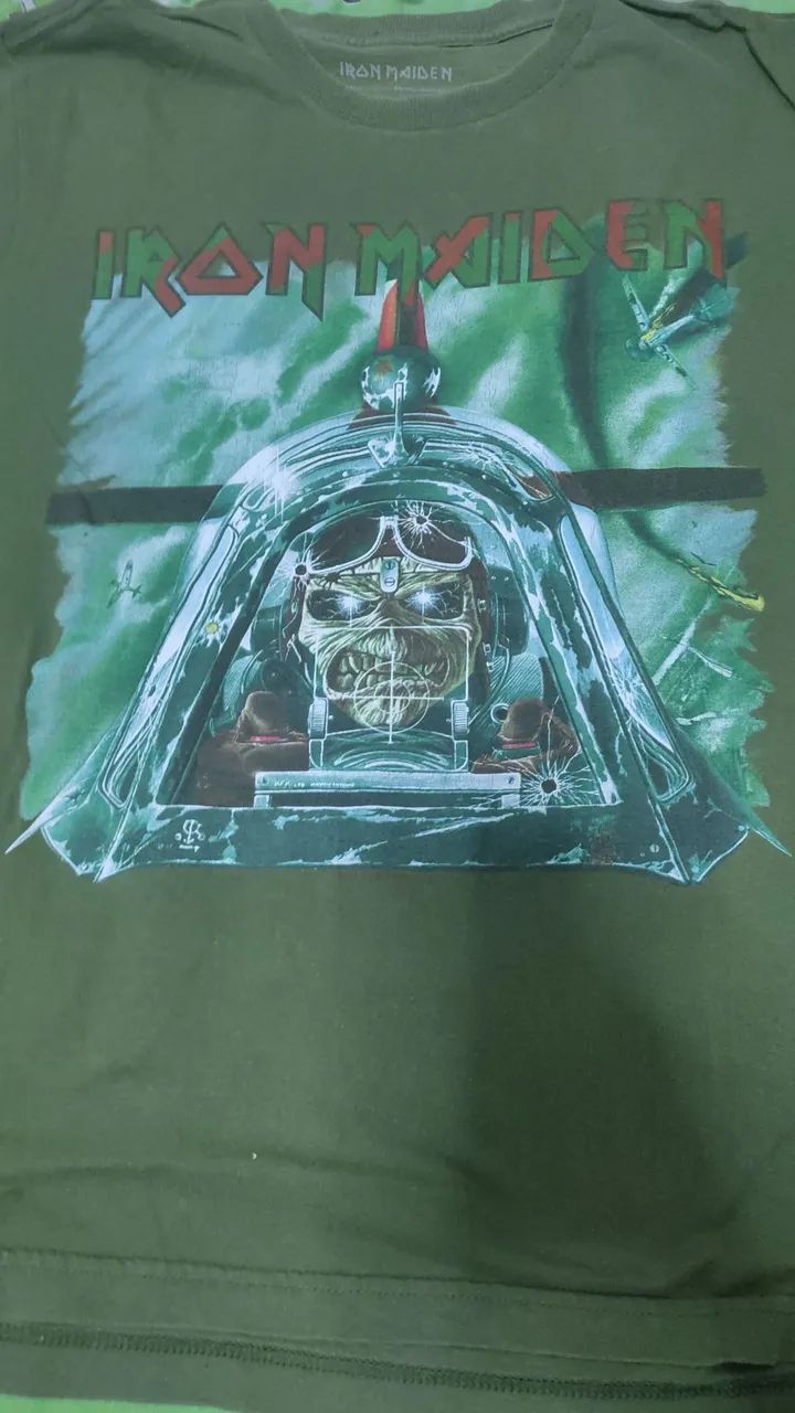 Iron Maiden - camiseta oficial 2019 (usada) M