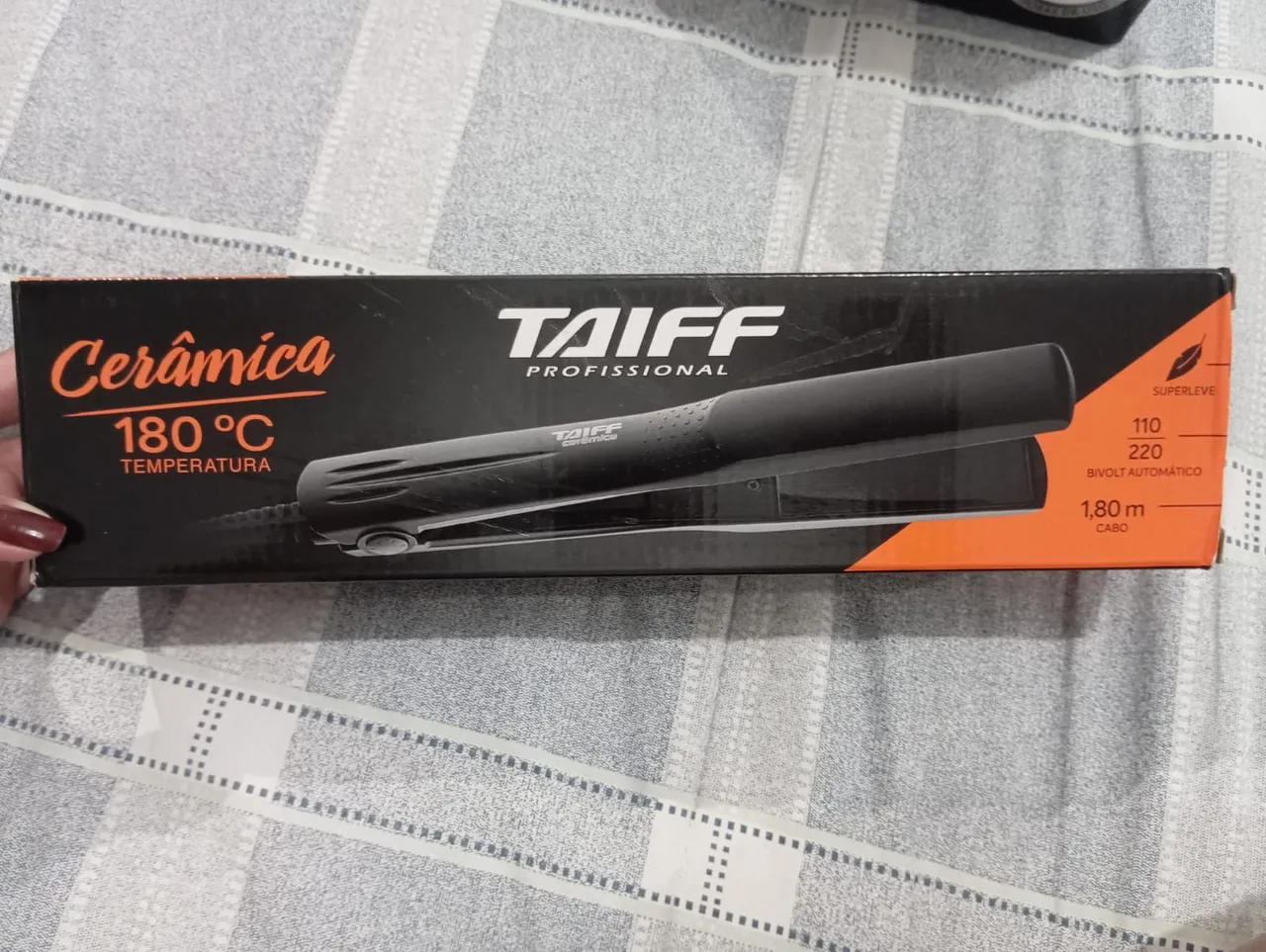 Prancha de cabelo Taiff Cerâmica 180°C Bivolt