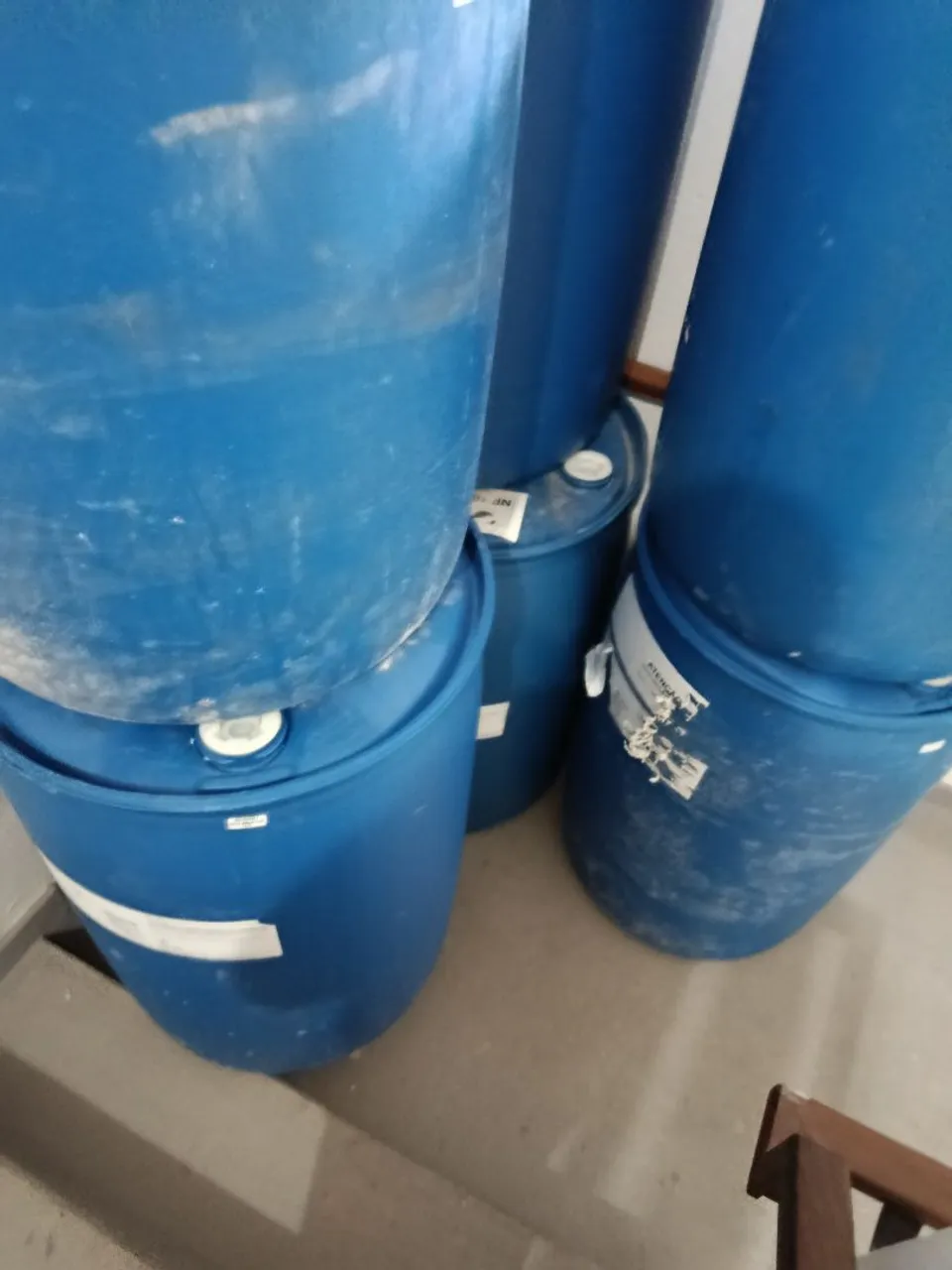Tonel de plástico resistente