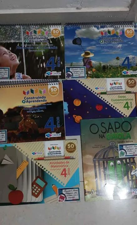 Coleção completa de livros, viver e aprender