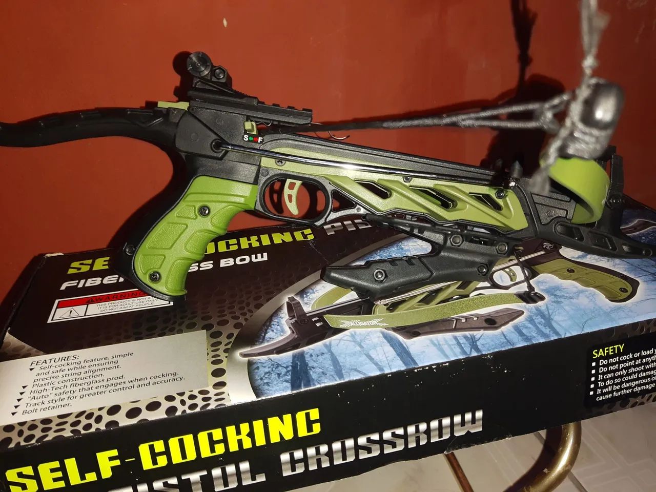 Crossbow Pistola (Besta ou Balestra) - com 12 dardos extras  - Foto 2