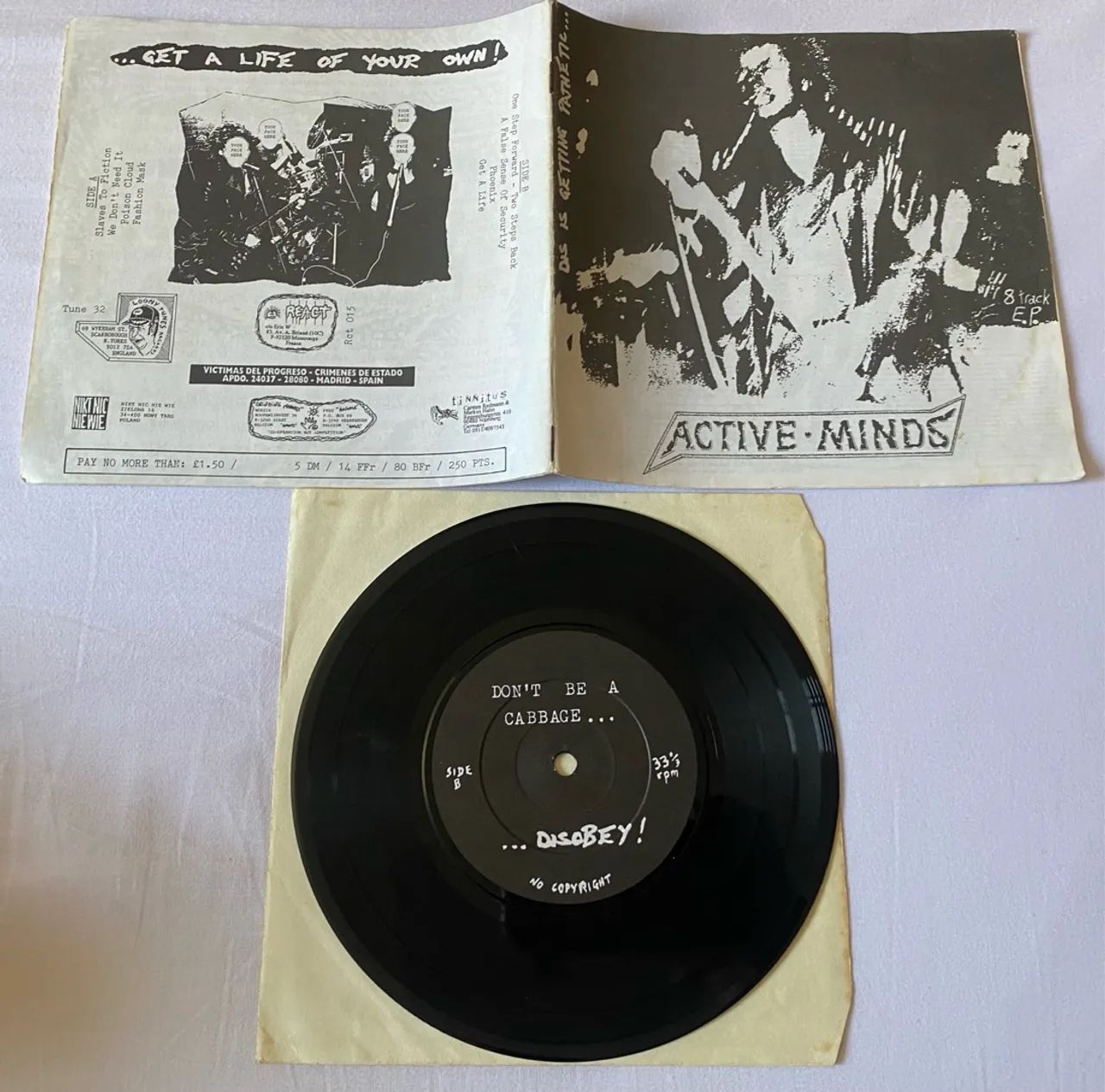 Ep-vinil- bandas hard core, punk rock - Foto 2