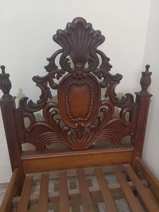 Cama de solteiro em Madeira Maciça - Foto 2
