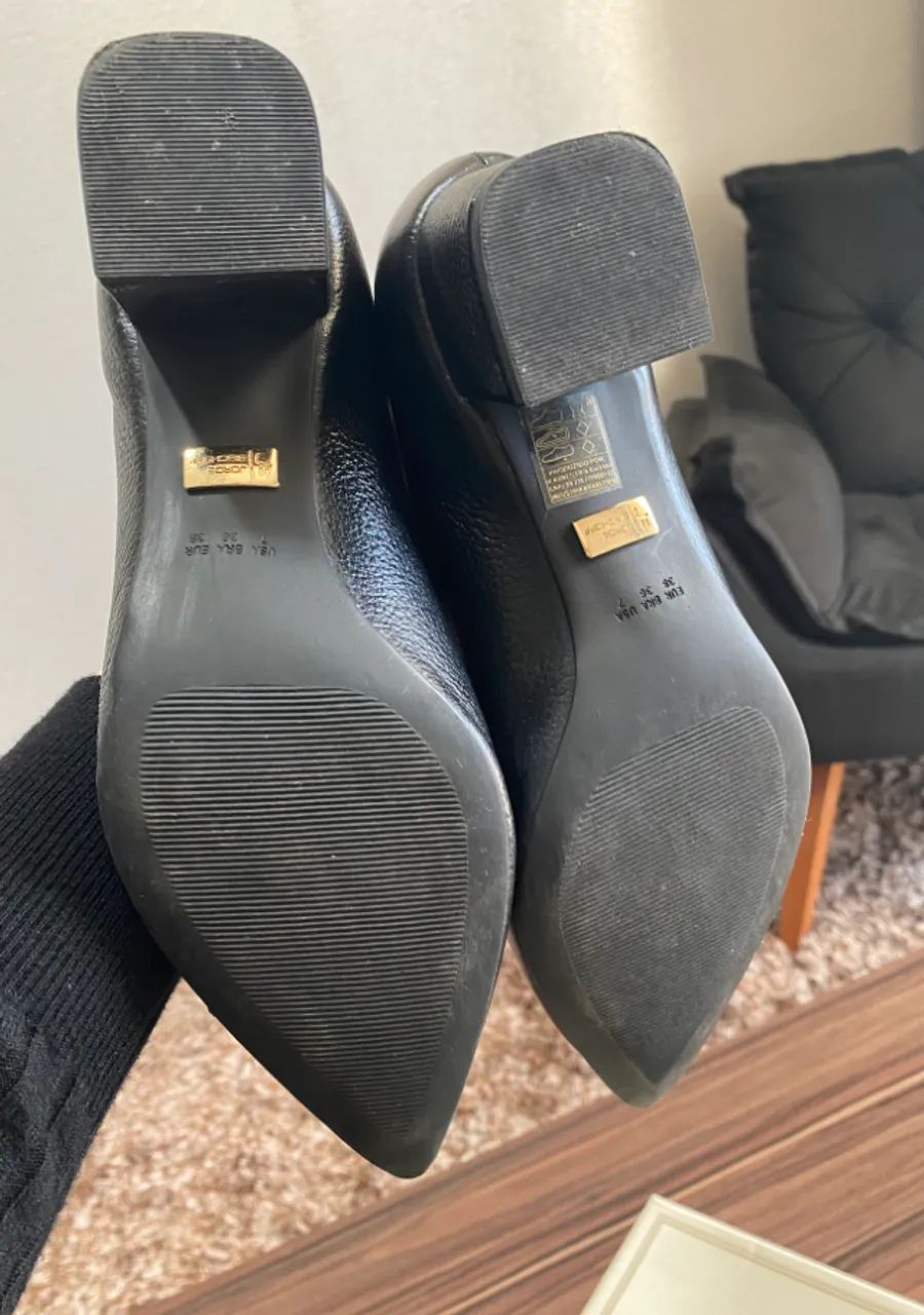 Sapato Scarpin Preto Jorge Bischoff 36 - Calçados - São Pedro