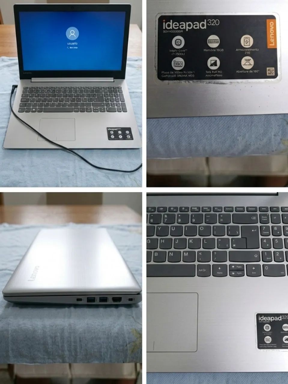 Lenovo Ideapad 320 | i7 | 16GB RAM | NVIDIA GeForce 940MX