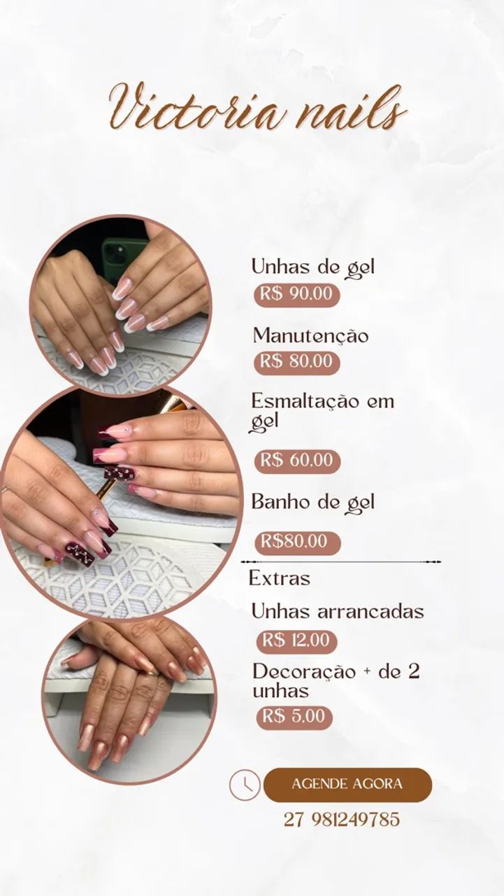 Alongamento em gel