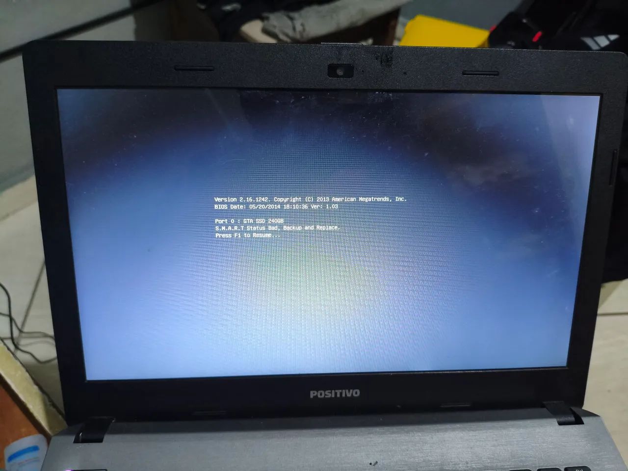 Notebook Positivo Stilo XR2995, com defeito - Foto 2