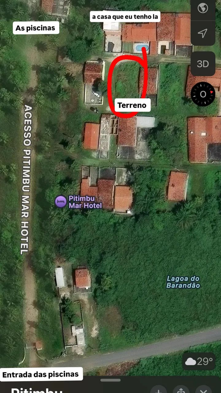 Vendo terreno na praia de Pitimbu - Foto 2