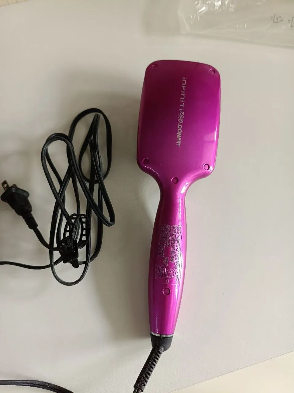 Escova alisamento Conair Infinit, em estado de nova. - Foto 2