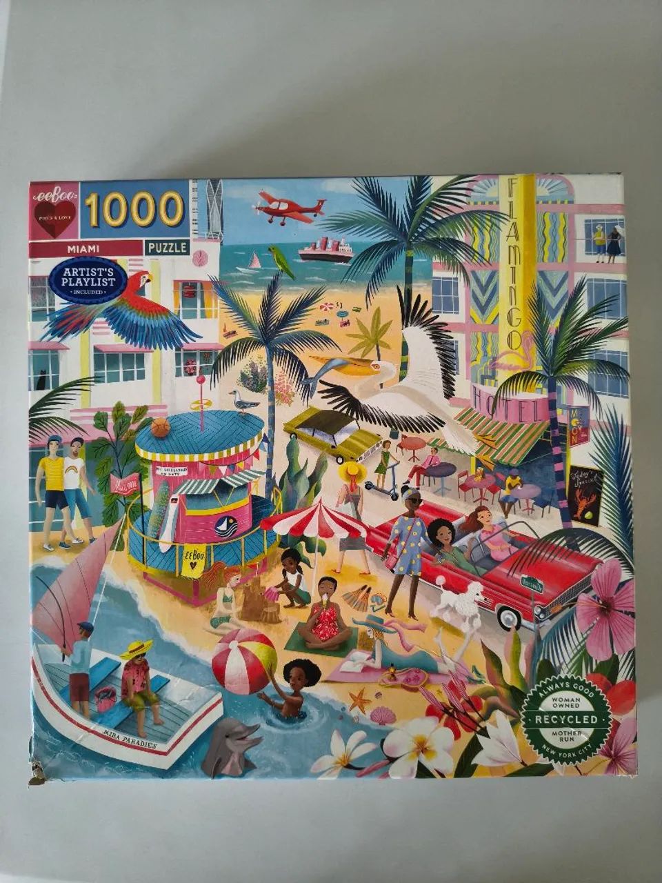 Quebra-cabeça 1000 peças eeboo