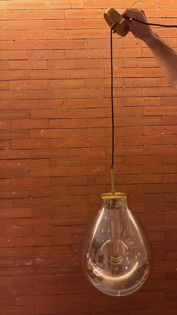 luminária pendente bolha