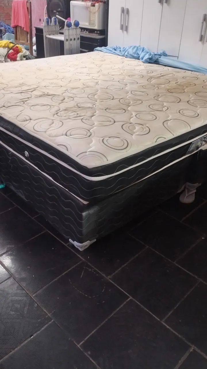 CAMA KING BASE DUPLA - Foto 2