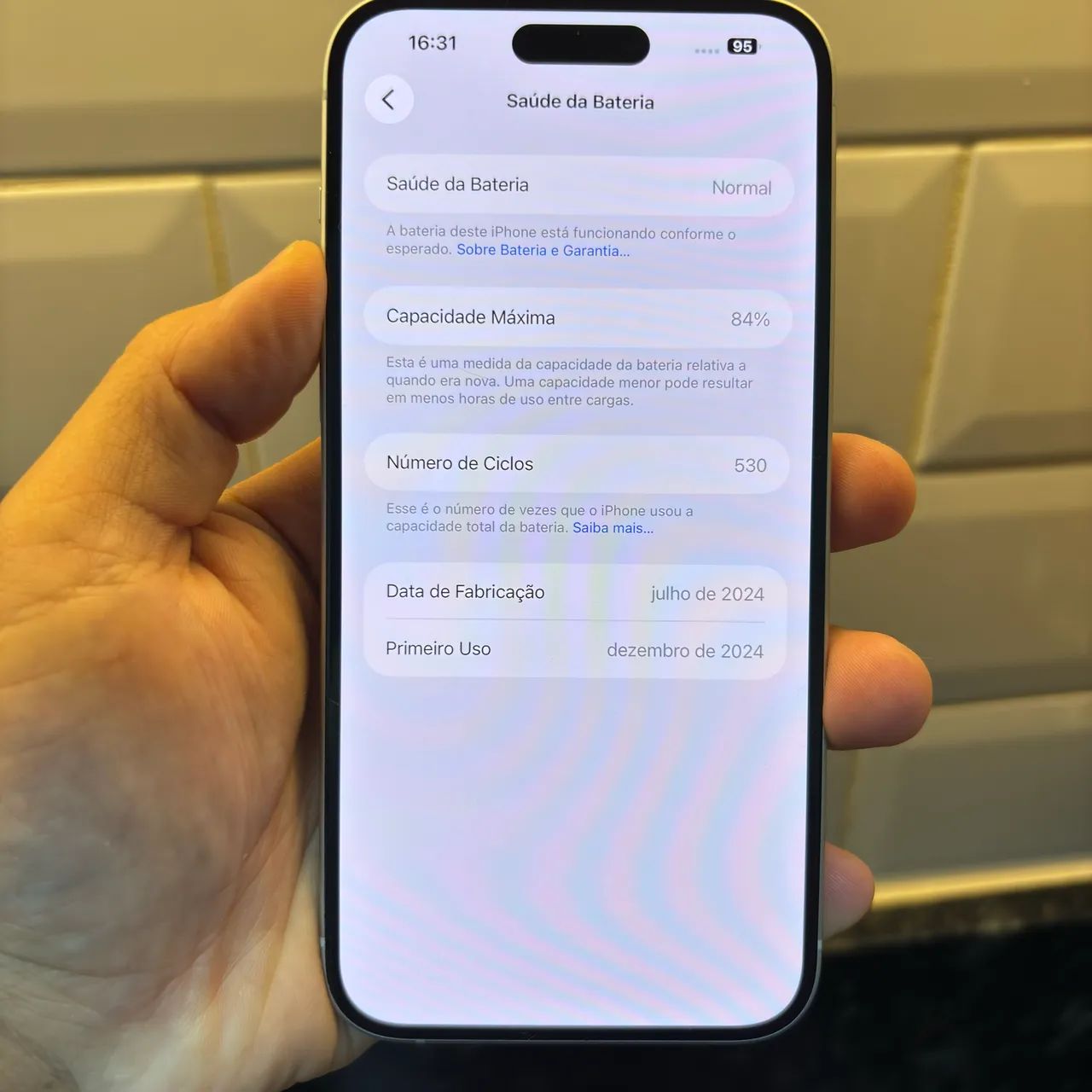iPhone 15 plus 128 GB Branco  - Foto 2