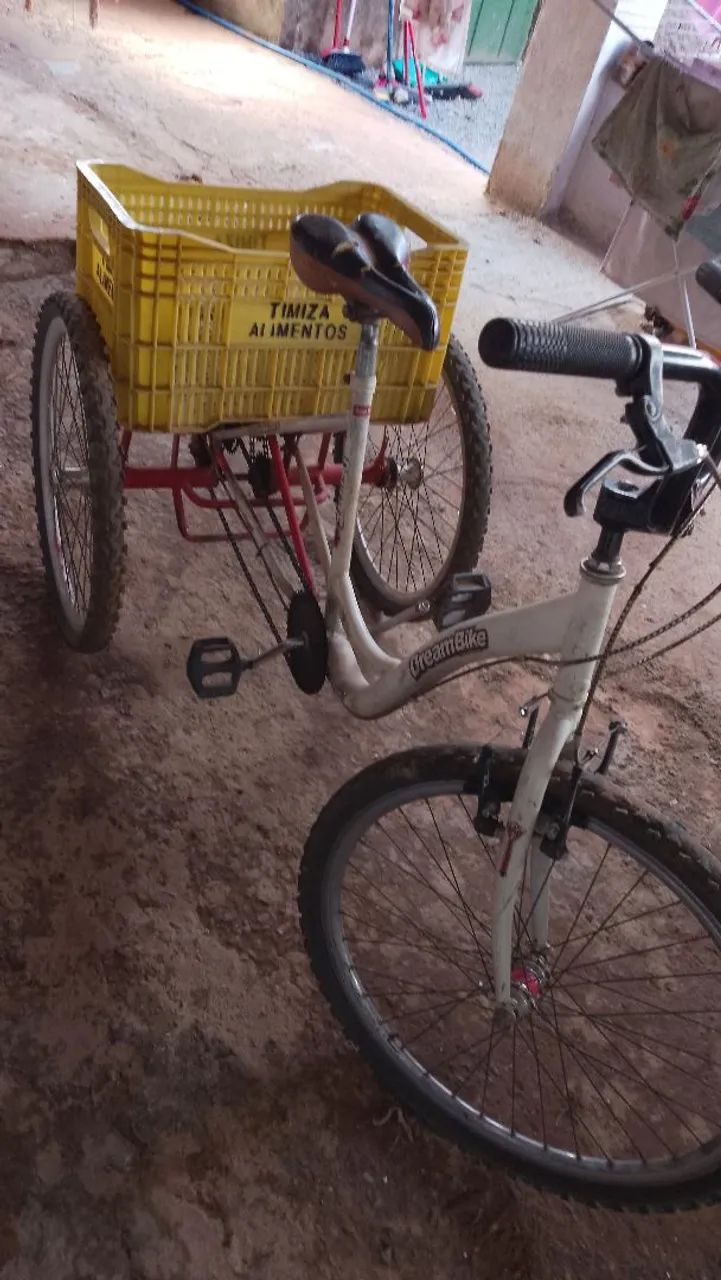 Bicicleta triciclo com marchas.  - Foto 3