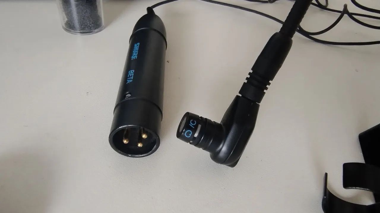 Microfone shure Beta 98H/C sax flauta