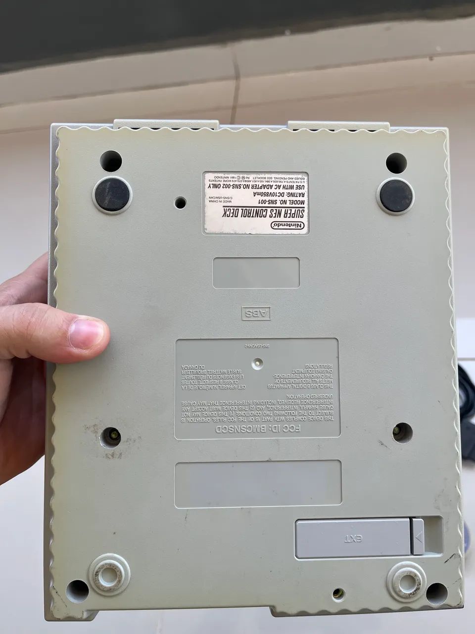 Super Nintendo + controles + 1 jogo - Foto 3