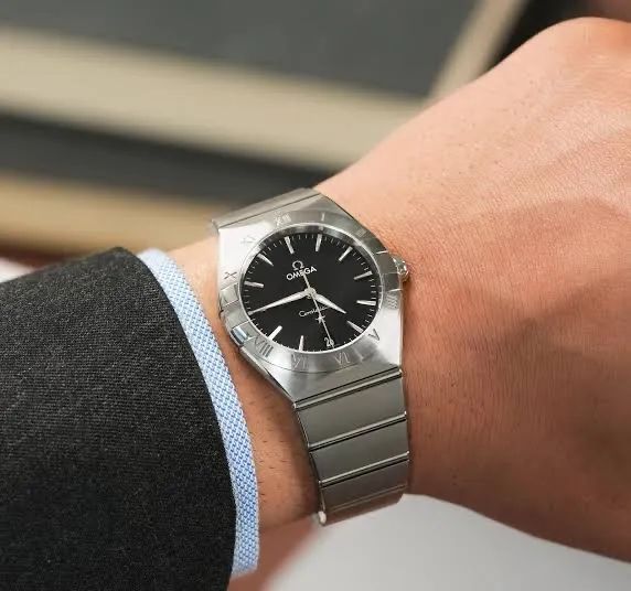 Relógio automático constelation prata Omega automático  - Foto 2