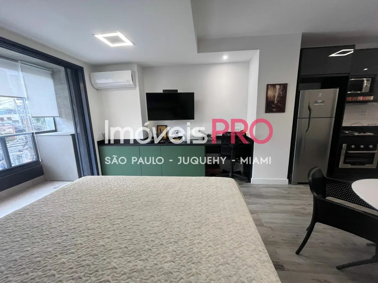 Studio Moema Índios novíssimo 38 m² mobiliado - Foto 3