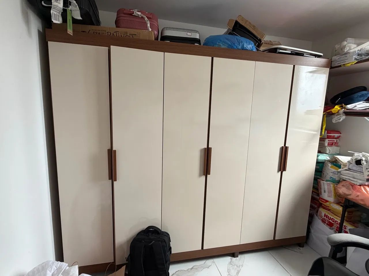 guarda roupa 6 portas