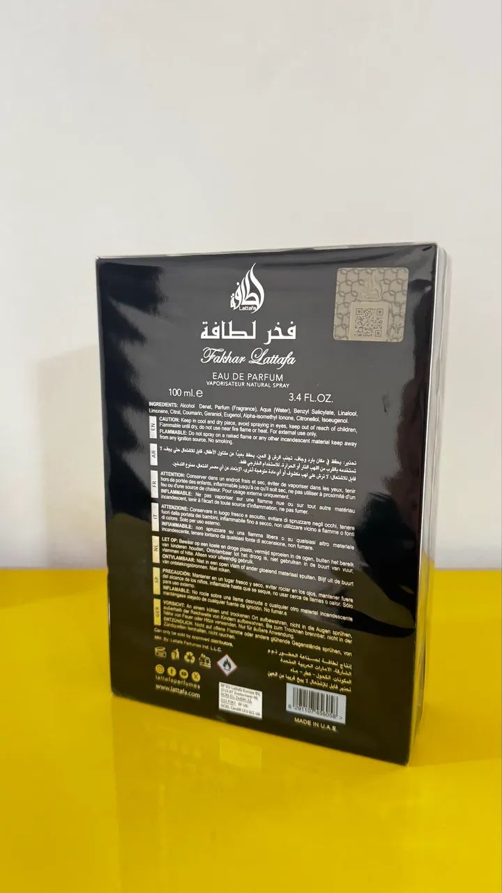 Perfumea arabe Lataffa black 100 ML  - Foto 2