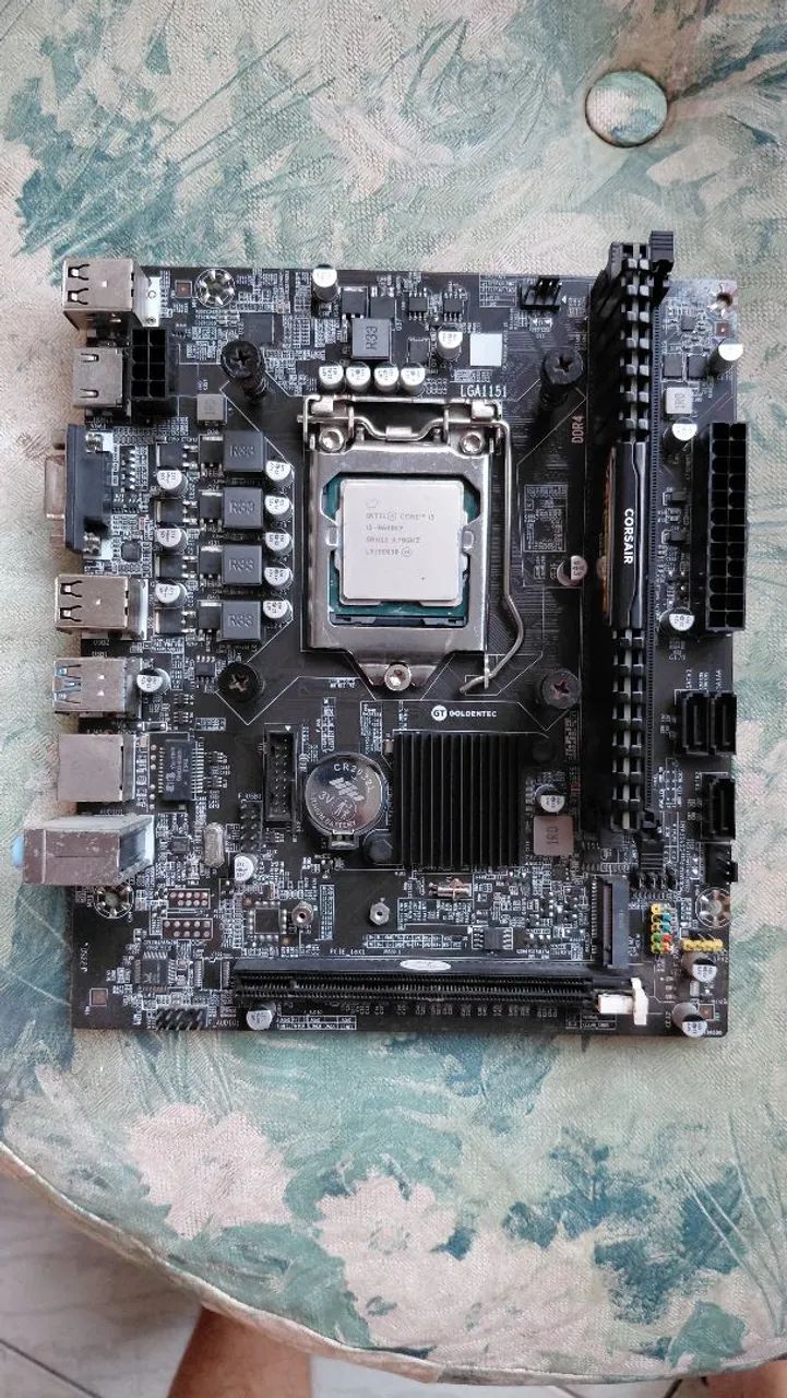Kit placa mãe, processador e memória DDR4 - Foto 2