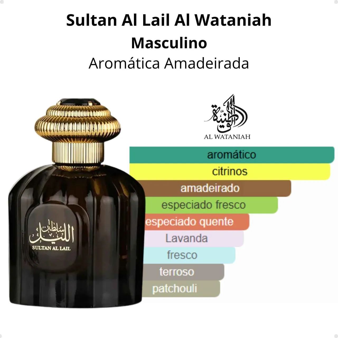 Perfume Al Wataniah Sultan Al Lail Eau de Parfum - Perfume