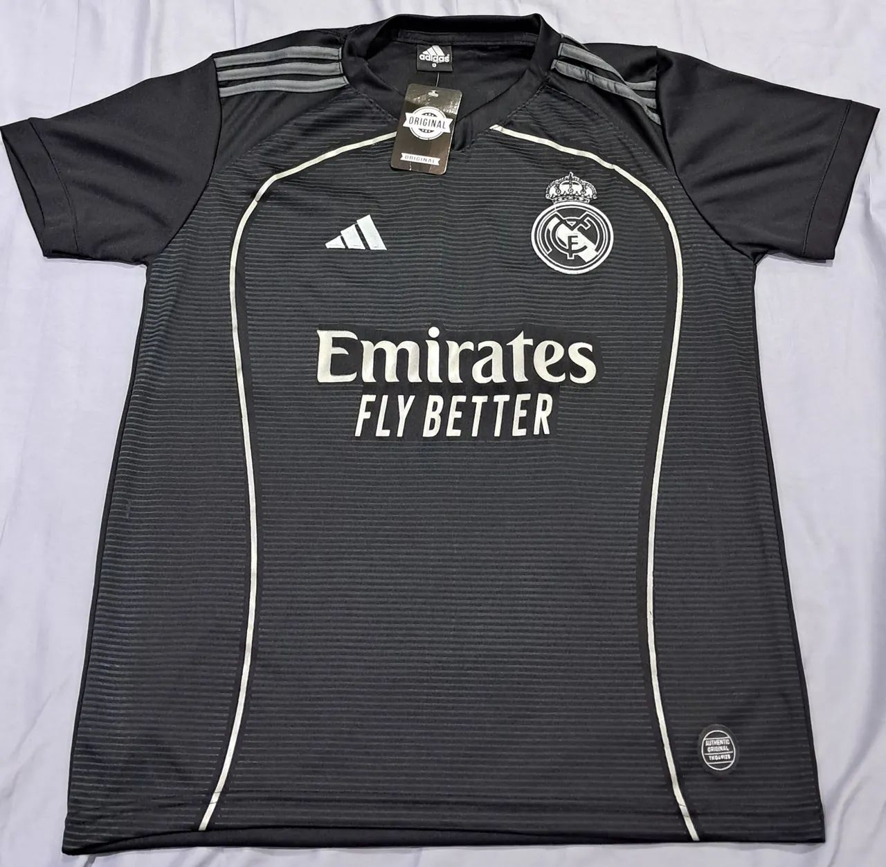 Camisa Real Madrid Preta 