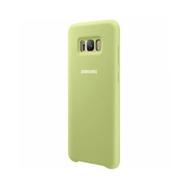 Capa Original Samsung Silicone Cover Galaxy S8+ S8 Plus Verde Lacrada Nova - Foto 2