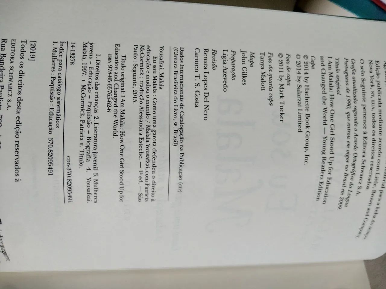 Livro Eu sou Malala - Foto 5