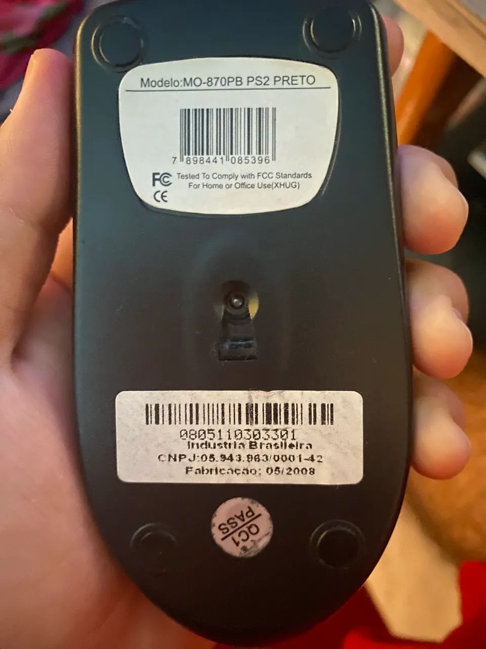 Mouse com Fio PS/2 MO-870PB ? Não Testado - Foto 4