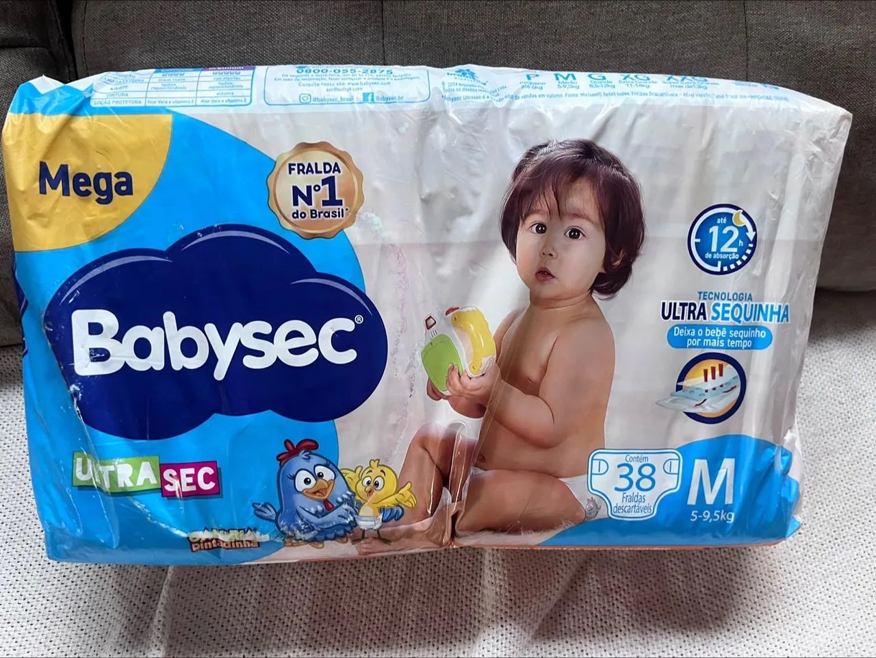 VENDO FRALDA BABYSEC M - Foto 2