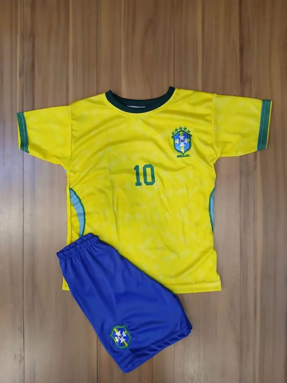 Conjunto do Brasil Infantil Masculino 