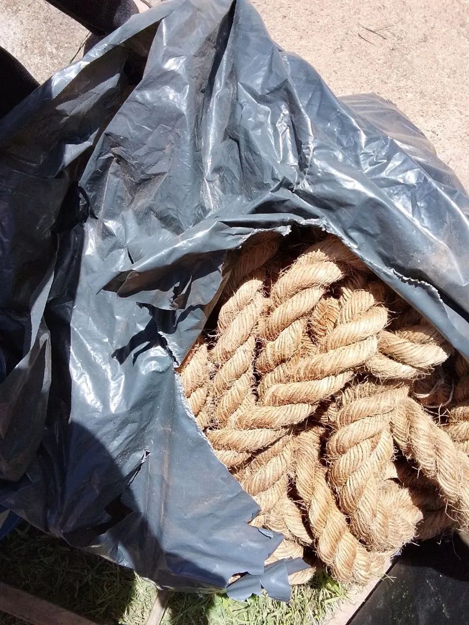 Corda divisão de calçada comercial .. dividir calçada de comércio 