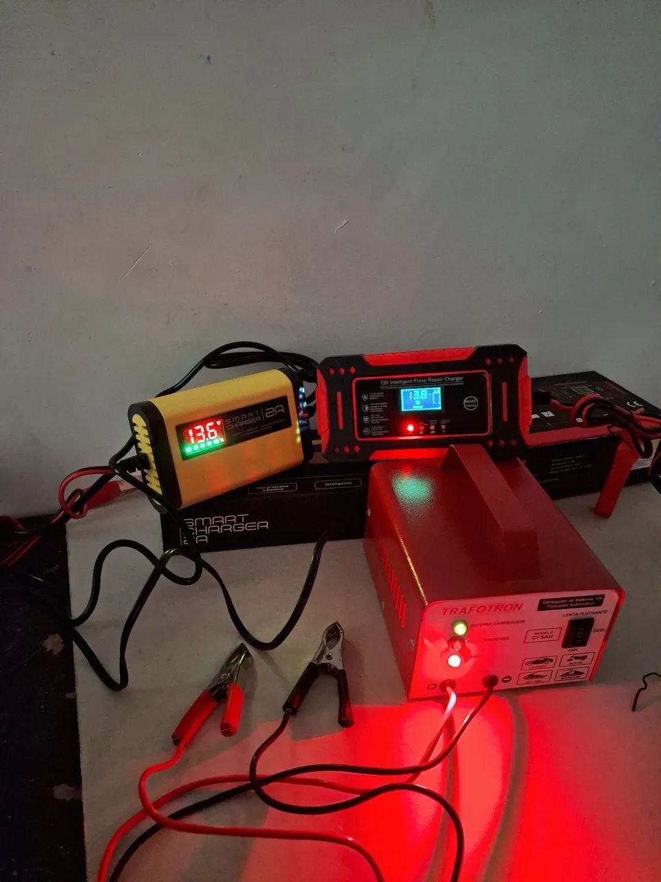 Carregador de bateria carros 