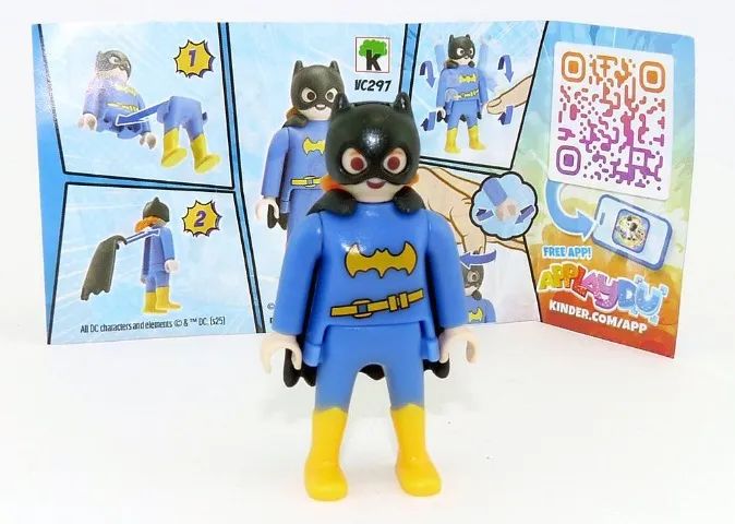 Batgirl DC Playmobil Kinder Ovo