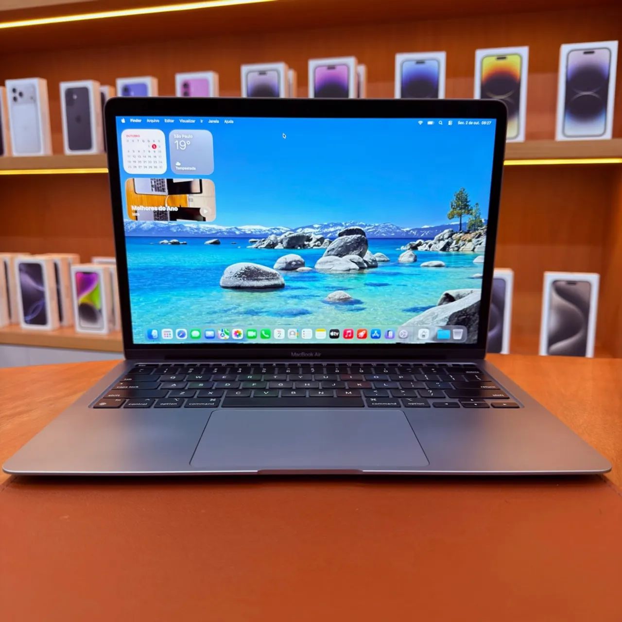 MACBOOK AIR M1 CINZA ESPACIAL 13,3 POL. 8GB RAM 256GB SSD