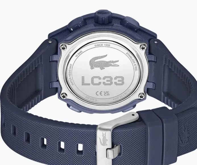 Relógio Lacoste feminino LC33 azul - Foto 3