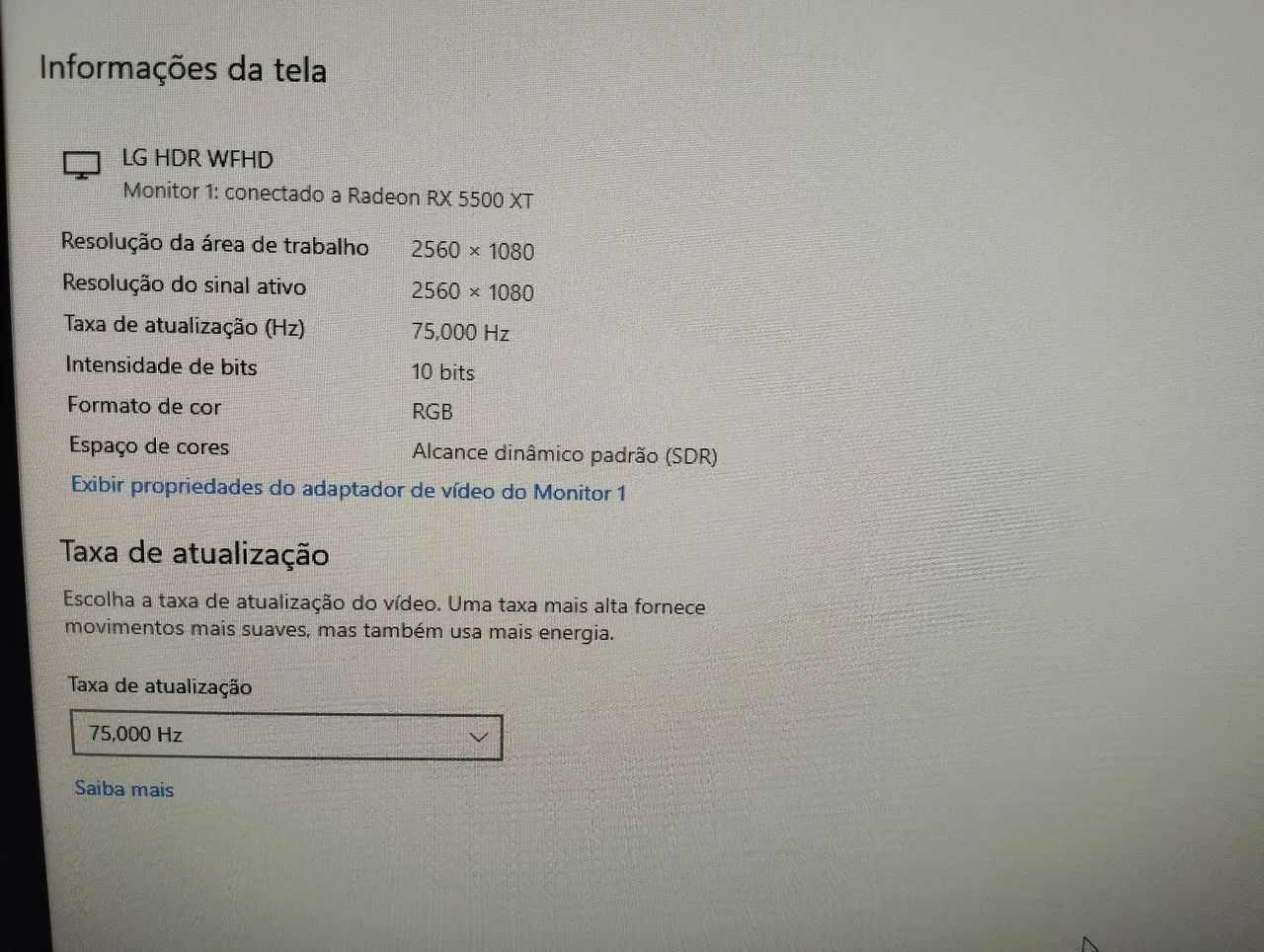 Monitor LG Ultrawide 75hz - Foto 5