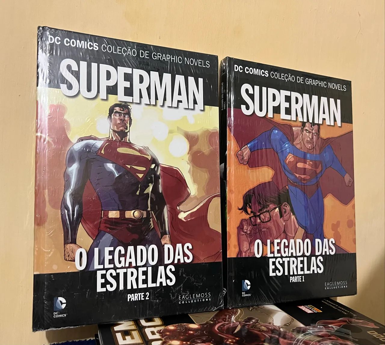 Superman o legado das estrelas eaglemoss parte 1 e 2 lacradas - Foto 2