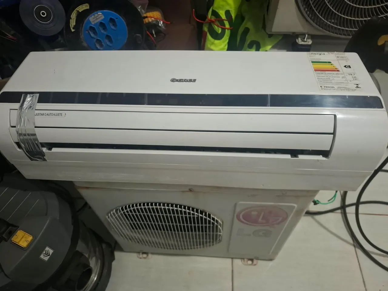 Ar Condicionado 7MIL BTUs usado - Foto 3