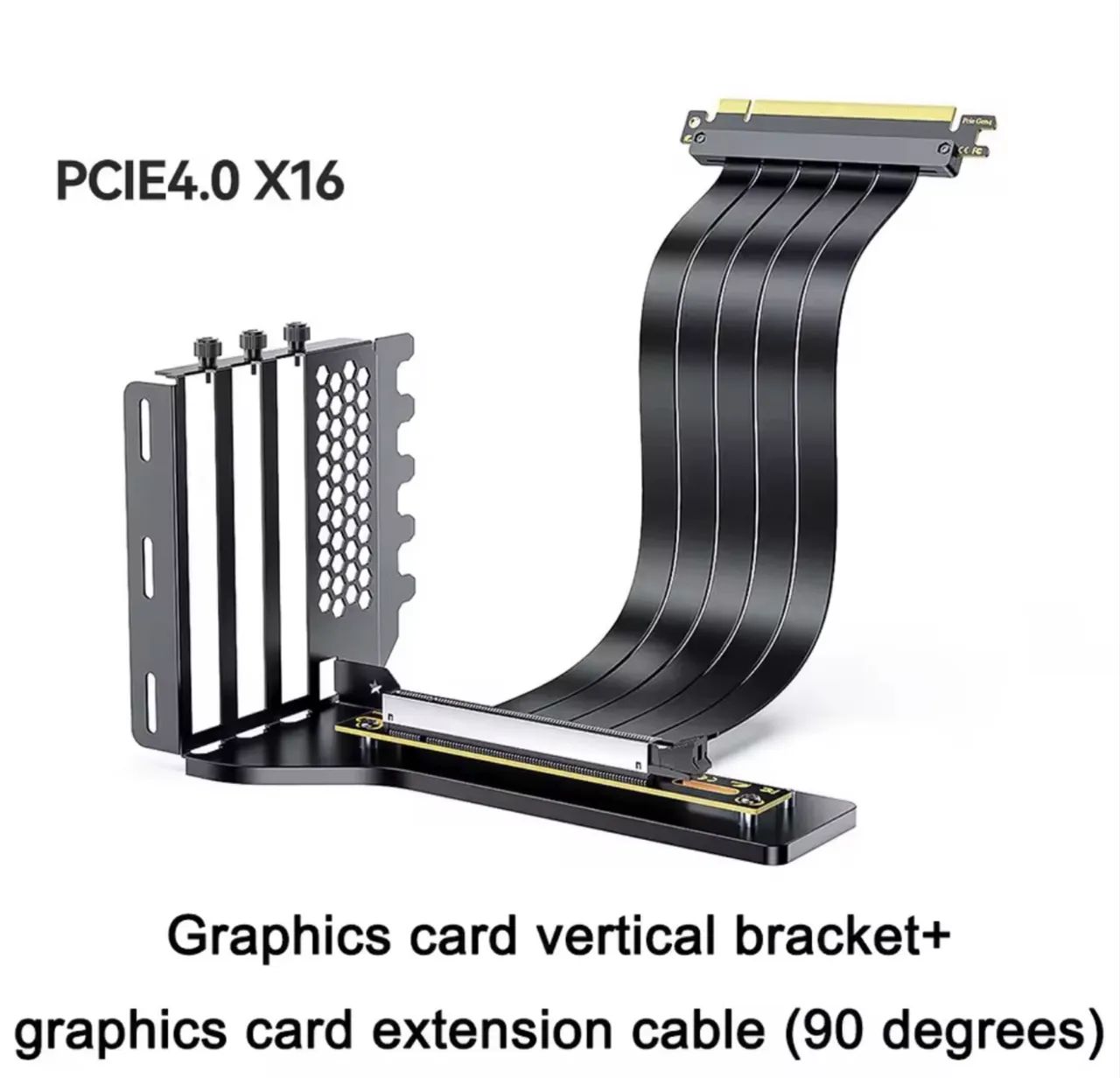 Suporte vertical Placa de Vídeo + Cabo PCIe 4.0