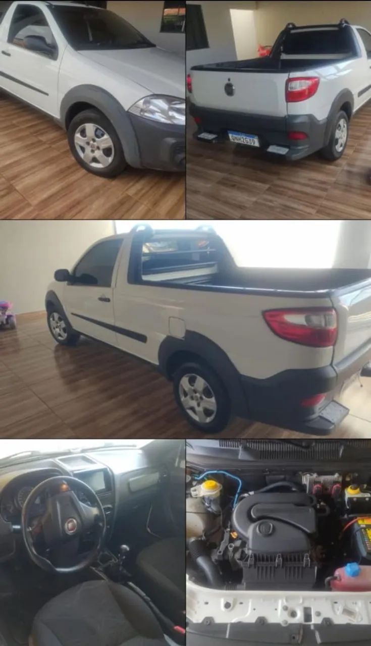 Fiat Strada Working Hard 1.4 Fire Flex 8V CS 2018 - Foto 4